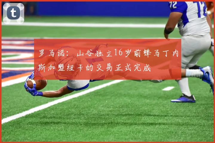 罗马诺：山谷独立16岁前锋马丁内斯加盟纽卡的交易正式完成